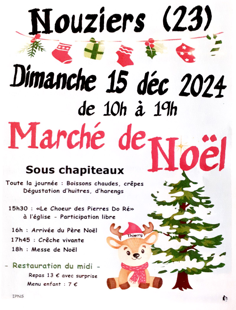 Marché de Noël de Nouziers