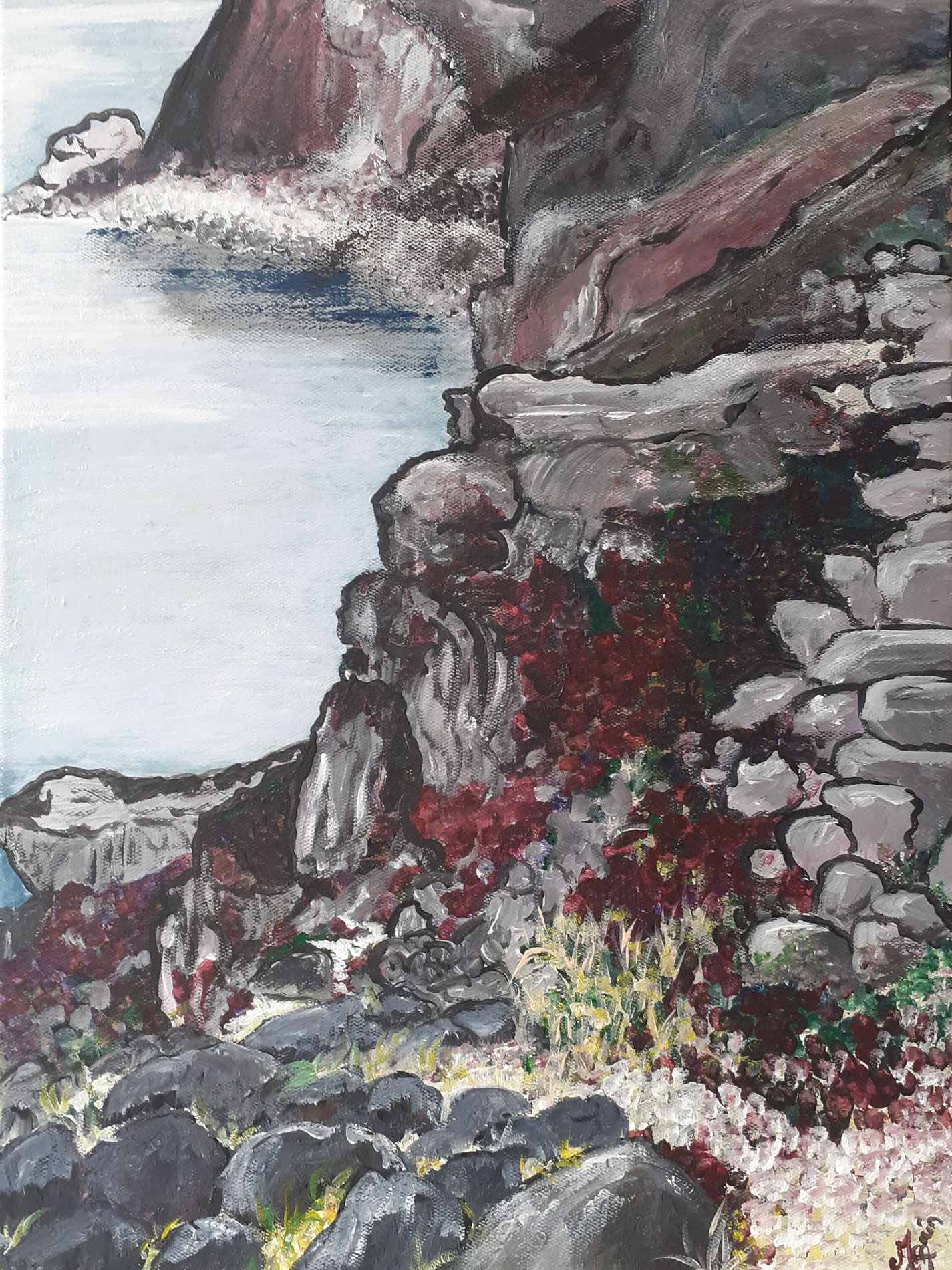 Pyrénées orientales - sentier du littoral