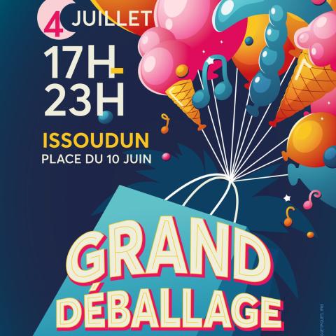 Grand déballage Issoudun vendredi 4 juillet 2025